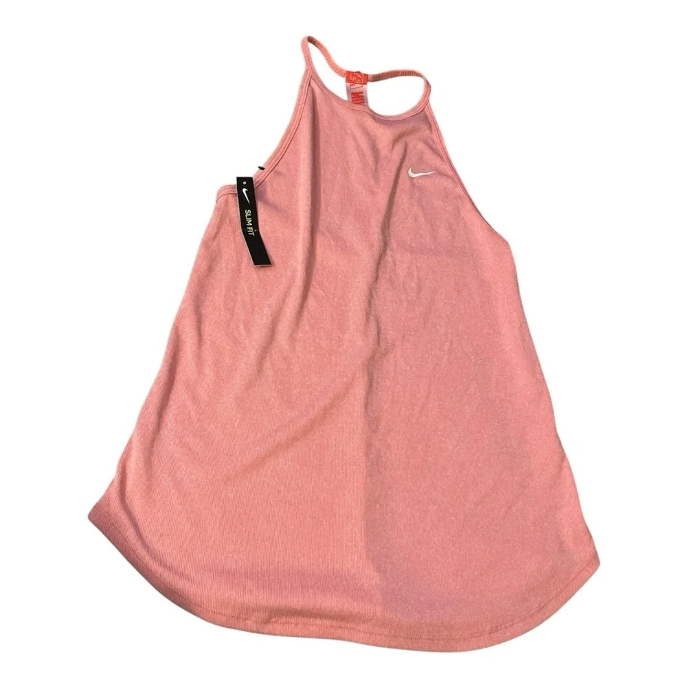 Womans Nike Slim-FIT Racerback Tank Top pink size Extra small